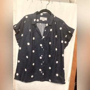 Travata California BIRD OF PRADIS Blouse Sz M